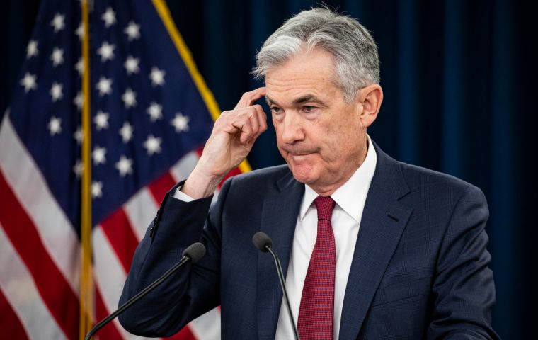 “We tend to use “transitory” to mean that it won’t leave a permanent mark in the form of higher inflation,” Fed Chairman Jerome Powell told the US Congress