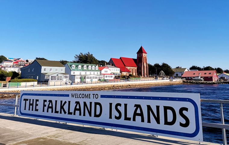 According to Infobae the British government thanked Argentina, but said talk it over with the Falklands' government. Photo: MercoPress