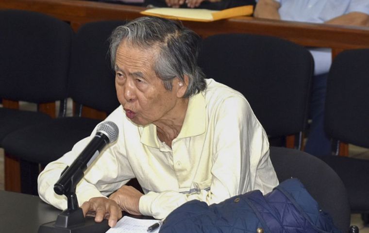 Fujimori fue extraditado de Chile en 2007 para ser juzgado en Perú, pero no incluyó las esterilizaciones forzadas. 