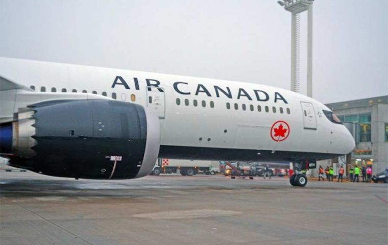 The wait is over, Air Canada's Ignacio Ferrer announced. 