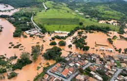 In Minas Gerais 13,723 people have been left homeless and 3,372 have been displaced