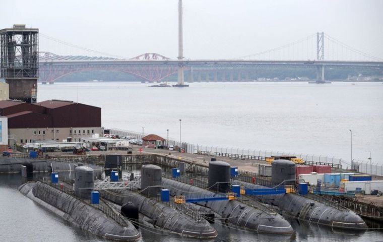 The dismantling process has already started on three defueled submarines at Rosyth – HMS Swiftsure, HMS Resolution and HMS Revenge 