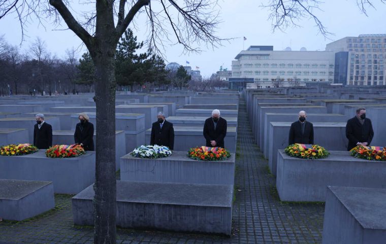 On Jan. 27, 1945, Soviet troops reached the Auschwitz concentration camp