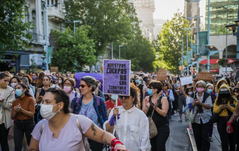 A string of rapes has been reported over the past few weeks, thus prompting a reaction from feminist groups. Photo: Sebastián Astorga