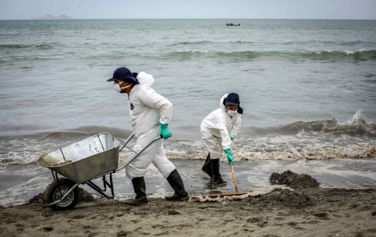 The Jan. 15 spill has been described as an “ecological disaster” 