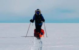Captain Chandi trekked 700 miles to reach the South Pole in 40 days, battling 60mph winds and pulling a 90kg sled in temperatures of -50°C.