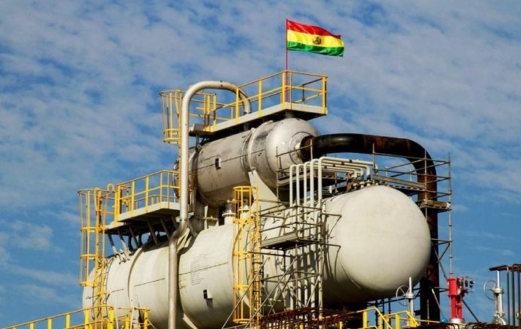 Natural gas has been Bolivia's main export with Brazil and Argentina and its main destinations