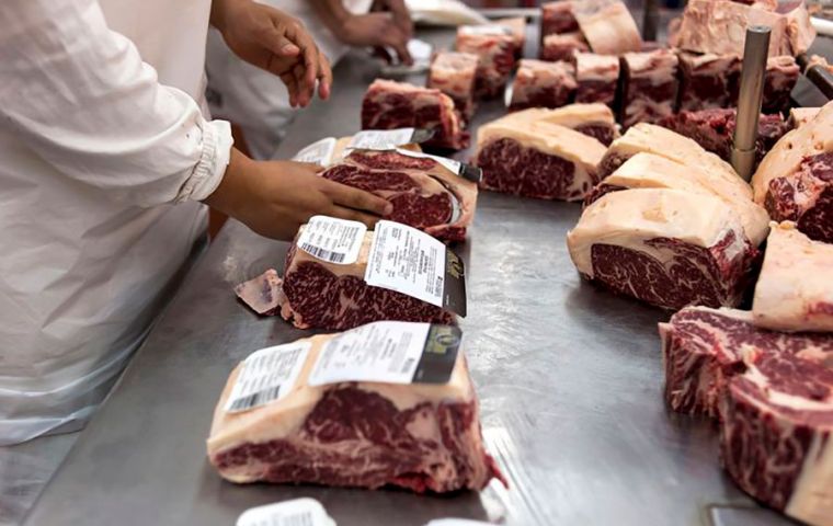 In 2017, Argentina was in the top five beef exporters, having previously been in the top three