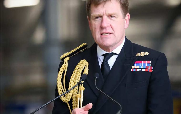 As UK's Chief of Joint Operations, Admiral Key said he had “seen what Russia is doing. I say to my Russian counterparts: we are watching you and we will match you”.