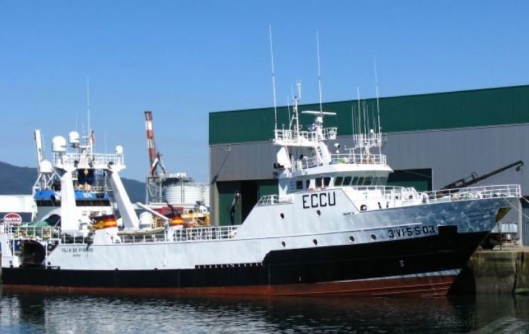 The company owning the doomed trawler also operates in the South Atlantic and in other parts of the world