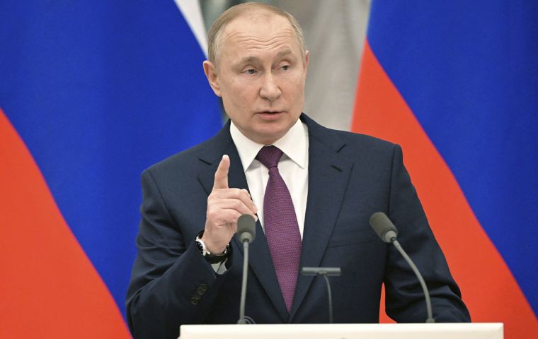 A direct attack on Russia would end with the potential aggressor’s defeat, Putin warned 