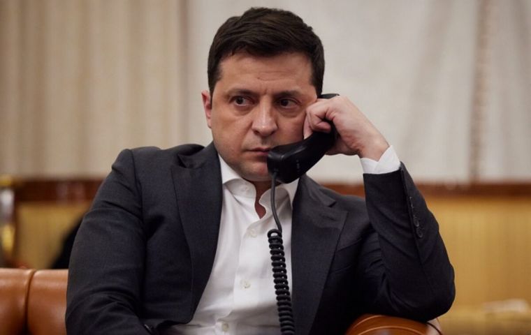 The UK has reportedly offered President Volodymyr Zelensky to set up in London his government in exile