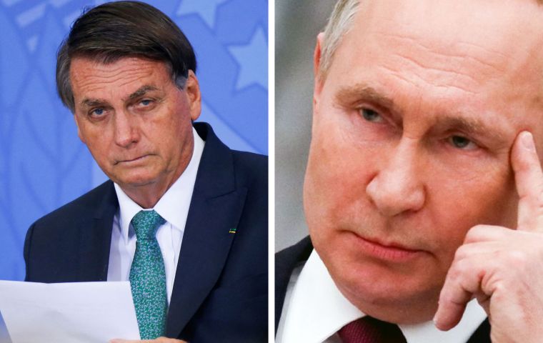 Bolsonaro also pointed out an all-out war in the era of nuclear weapons “would be suicide.”