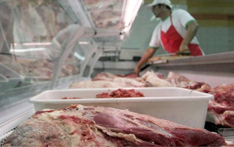 One kilo of asado will need to sell for about US$ 5, according to the new measures