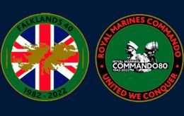 An image of both sides of the commemorative coin (Picture: RMA - The Royal Marines Charity).