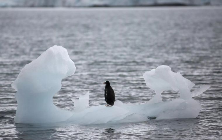 Antarctica sea ice was at its lowest extent in February 2022 – more than 1 million square kilometers less than the average