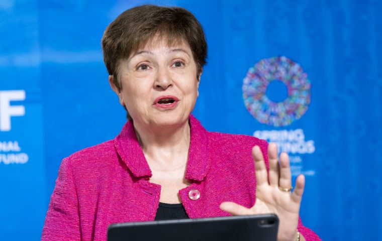 “When prices jump, and poor people cannot feed their families, they will be on the streets,” Georgieva said