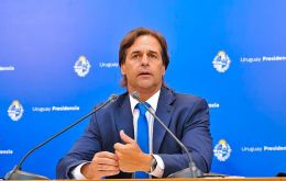 Lacalle Pou said he would be signing the decree “in the next few days.”