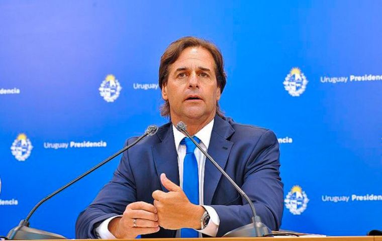 Lacalle Pou said he would be signing the decree “in the next few days.”