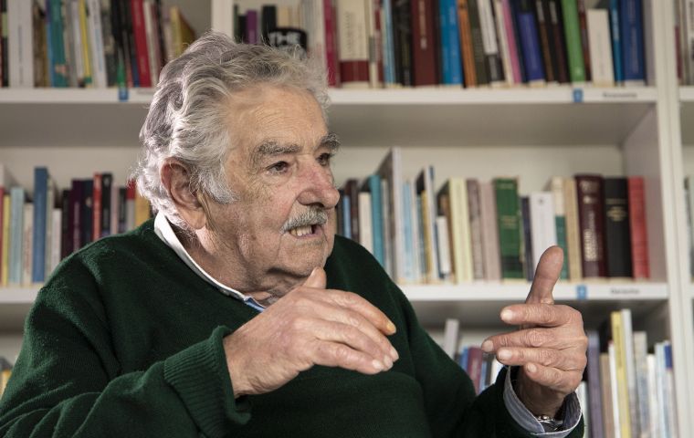 “It would be good for the central world to have the self-critical vision to understand that history goes the other way,” Mujica underlined