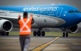 Aerolíneas Argentinas announced it now has all its “federal corridors” fully operational