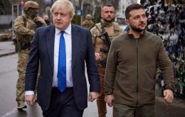 “There is a huge amount to do to make sure that Ukraine is successful, that Ukraine wins and that Putin must fail,” Johnson pointed out.