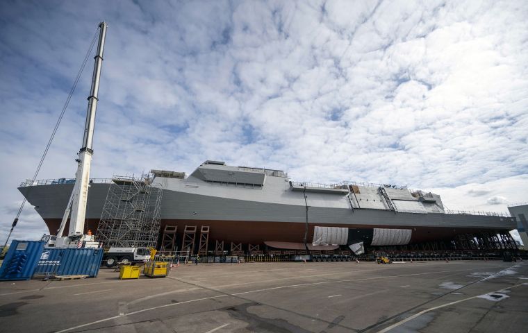 “It has been a fantastic” for these veterans who “enjoy a special link with HMS Glasgow,” explained Commander Mark Quinn with the new Type 26 HMS Glasgow.