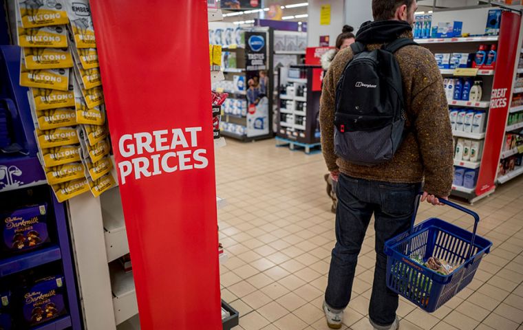 UK faces what economists say will be the biggest drop in living standards since the mid-1950s with rocketing energy costs, rising food prices and tax increases