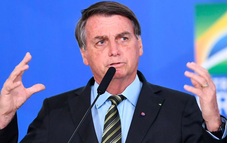“This is going to have an impact on wheat production in that country,” Bolsonaro explained.