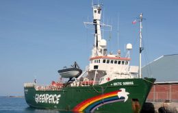 Greenpeace's Arctic Sunrise just completed a survey on the environmental consequences of uncontrolled fishing in the South Atlantic