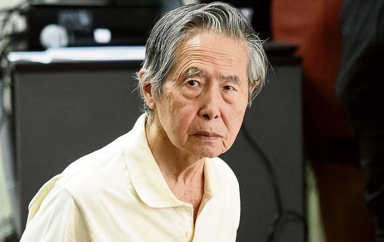 Fujimori suffers recurrent respiratory, neurological and hypertension problems