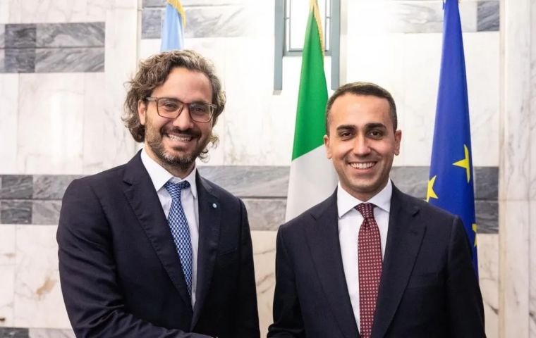 Cafiero sought Italy's help to develop an EU-CELAC dialogue platform