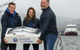 It brings Scottish Sea Farms' entry level salary to £21,632 before overtime, weekend payments, employer pension contributions and annual bonus. 