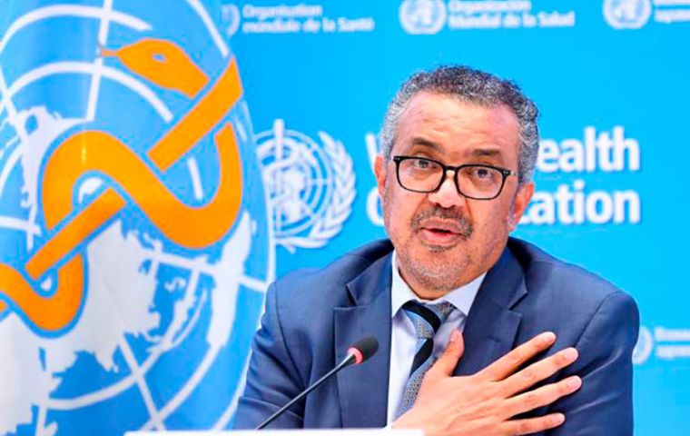 The threat of a dangerous new variant of SARS-CoV-2 remains very real, Tedros warned
