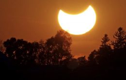 This eclipse will be a partial solar eclipse, as the Sun, Moon and Earth will not be perfectly lined up