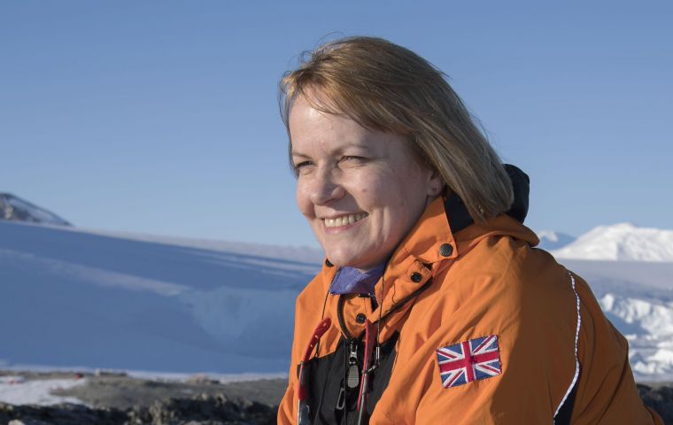 Professor Dame Jane Francis is one of 23 awardees honored this year given by the Royal Geographical Society for outstanding contributions to geography