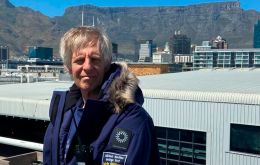 Falklands born Mensun will host an exclusive talk and Q&A on board the vessel as it makes a transatlantic crossing from Southampton to New York