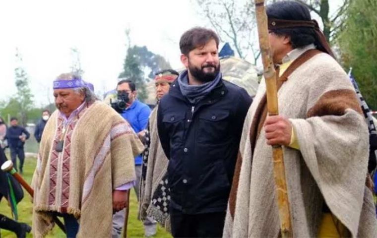 Boric's intentions are not enough for radical Mapuche groups