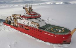 RRS Sir David Attenborough completes ice trials on maiden voyage to Antarctica