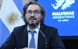 Santiago Cafiero said the “decision has no effect but confirms UK does not respect international law”, insisting that Malvinas is “Argentine territory”