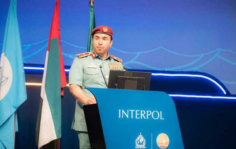 Ahmed Nasser Al-Raisi is Interpol's chief but also general inspector in the UAE's Interior Ministry