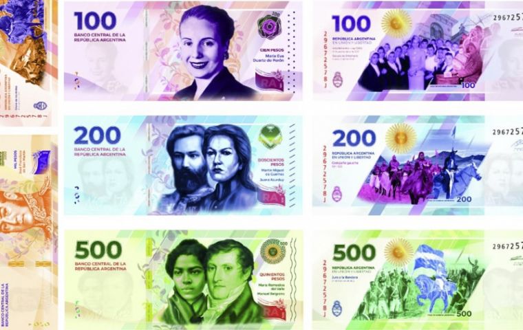 The new banknotes, a display of sovereignty and social memory