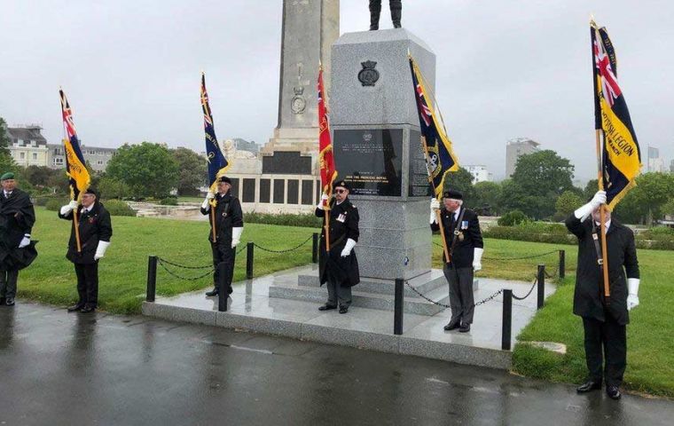 Deputy Lord Mayor of Plymouth Chris Penberthy said the commemoration was “a really important day... to specifically remember the civilians who [supported] the task force” (Pic BBC)