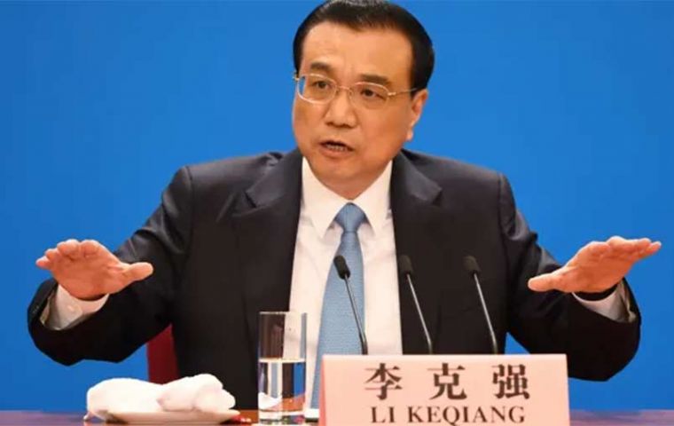 Premier Li Keqiang warned of economic “hardships to some extent greater than those seen during the initial virus outbreak in 2020”.