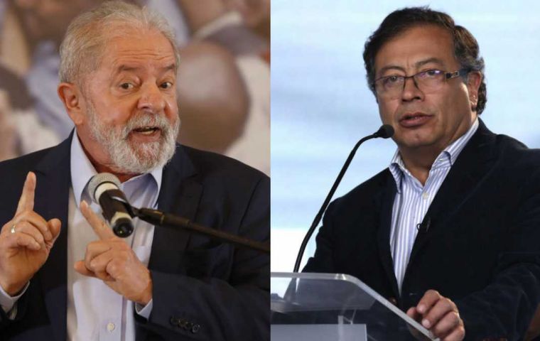 Comrade Gustavo Petro is the right choice for Colombia and Brazil, Lula also said
