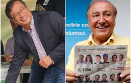Petro would be a “threat to democracy,” said third-place finisher Fico Gutiérrez who urged his followers to support Hernández in the second round