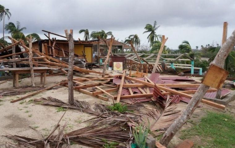 The Mexican Caribbean is also bracing for some rough weather