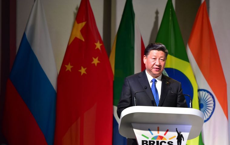 China is this year’s chair of BRICS 