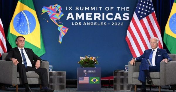 Bolsonaro se encuentra cara a cara con Biden en la Cumbre de Los Ángeles — MercoPress