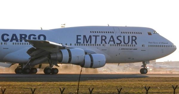 Venezuelan cargo 747 with Iranian crew causes uproar at Buenos Aires airport - Vimarsana News